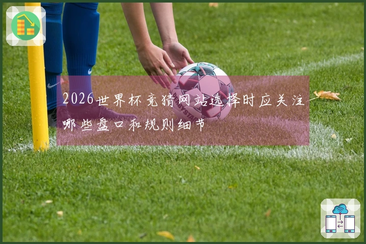 2026世界杯竞猜网站选择时应关注哪些盘口和规则细节